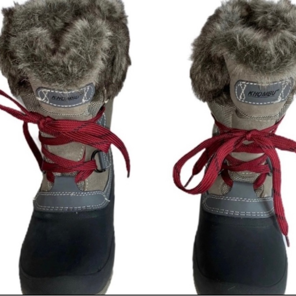 Khombu Slope All Terrain Women’s Boots Sz 7 - Picture 3 of 6